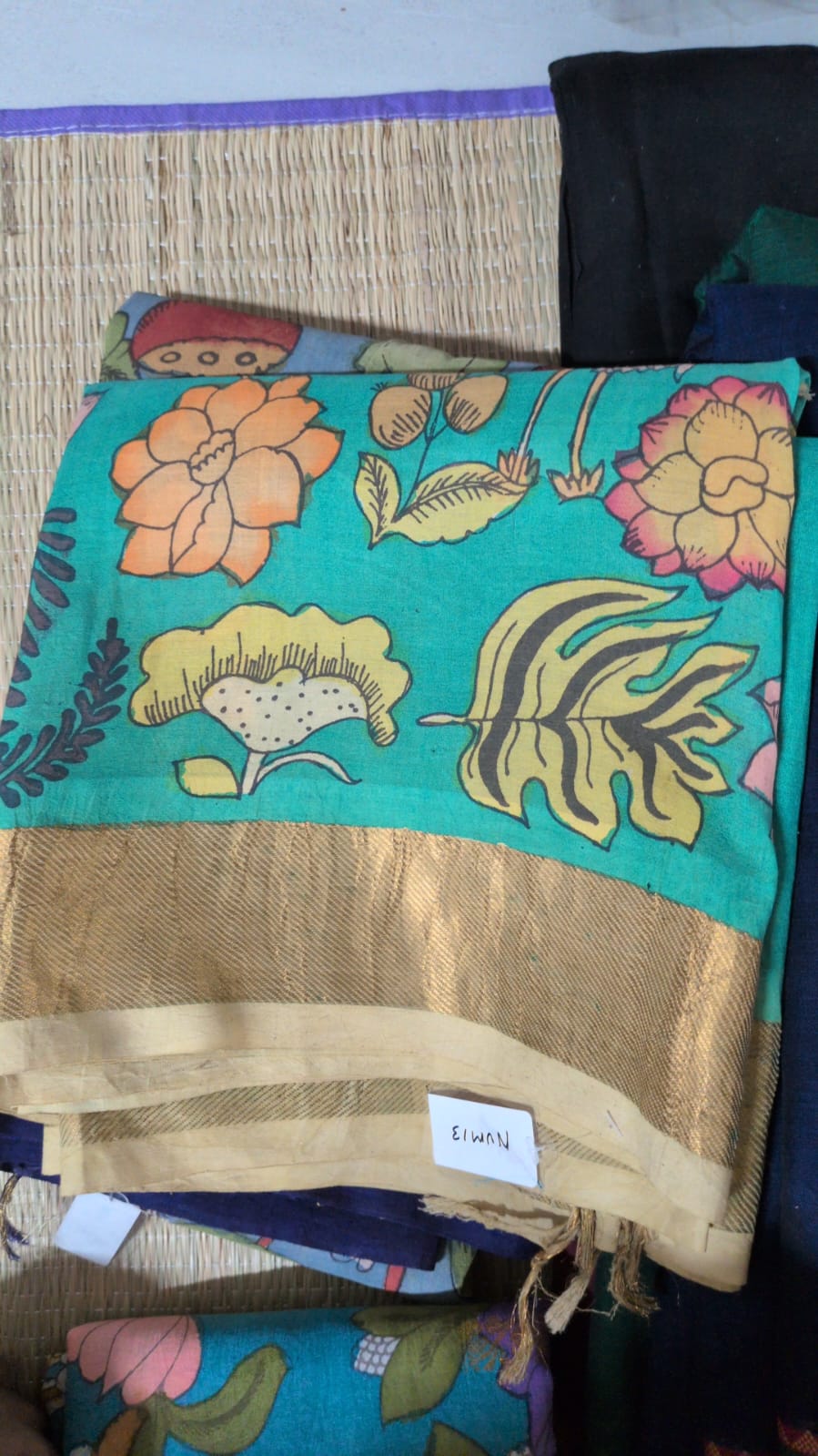 PEN KALAMKARI SILK SAREE