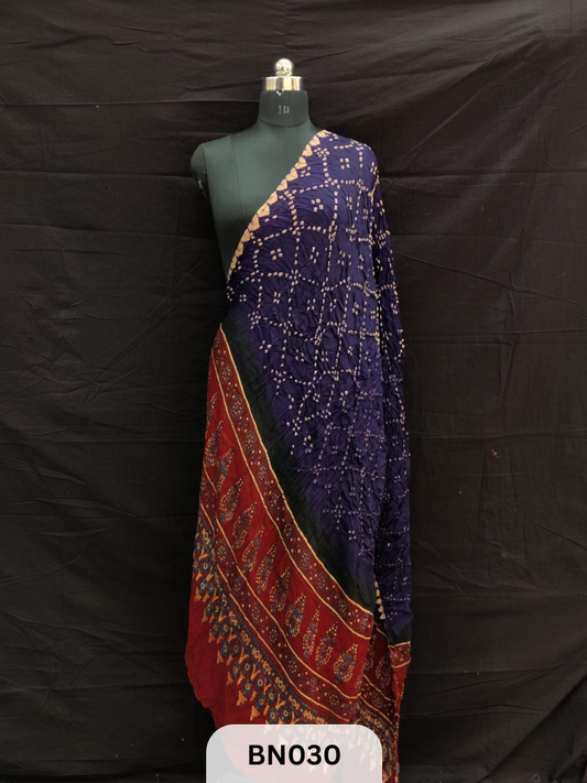 AJRAKH BANDHANI STAR DANI DUPPATA