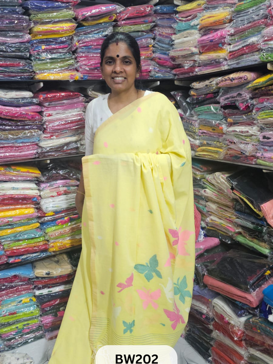 TANTUJA COTTON HANDLOOM SAREE
