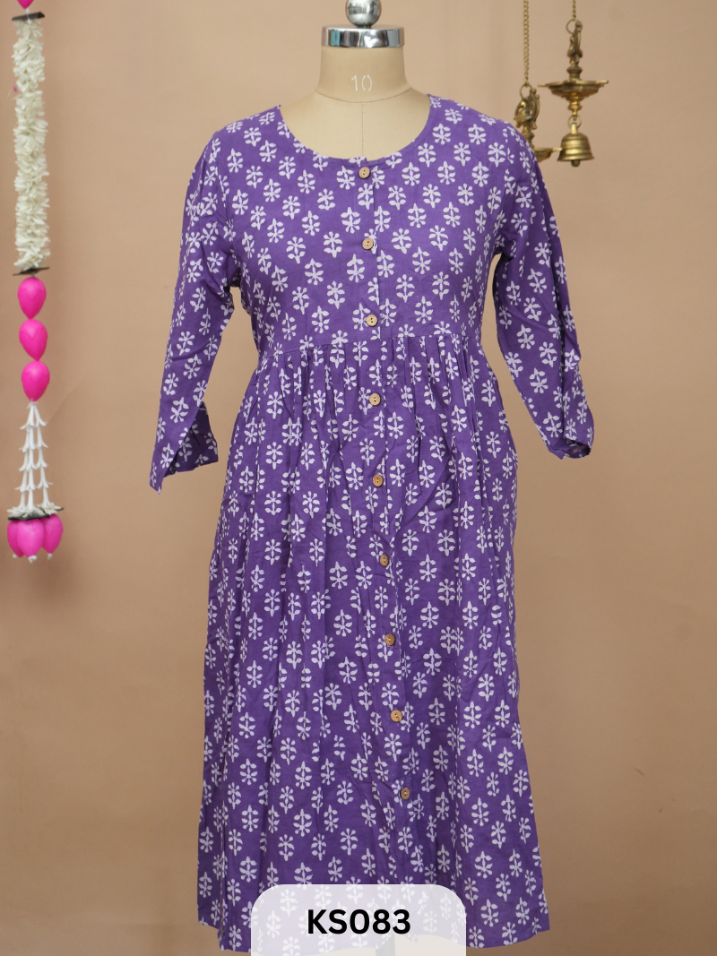 COTTON KURTA LONG TOP