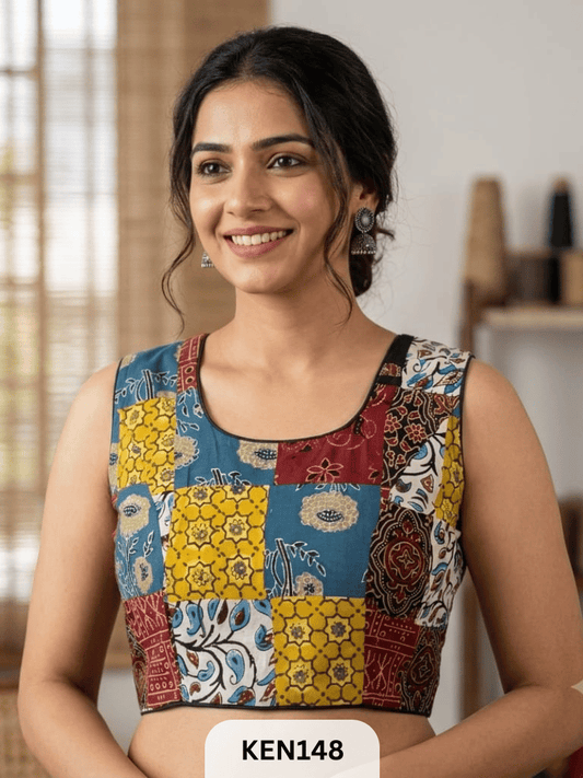 KUTCH TUKDI BLOUSE - SLEEVELESS