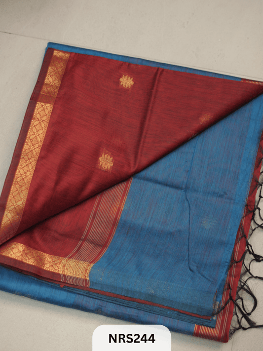 CHANDERI INSPIRED MAHESWARI SAREE