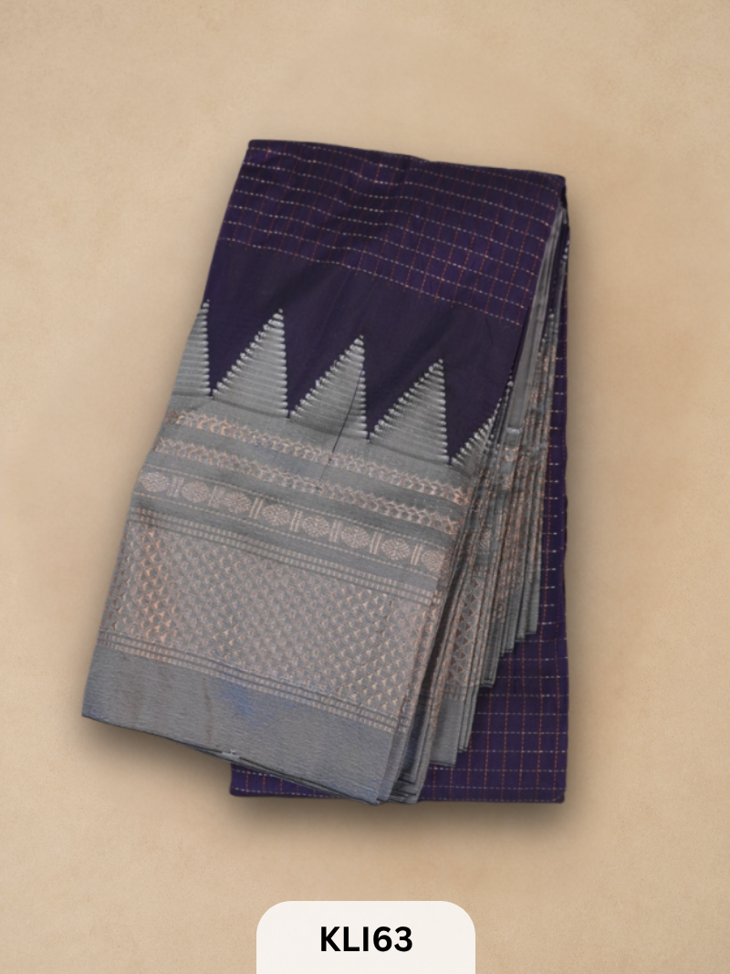 ILKAL TOPI BORDER HANDLOOM SAREE