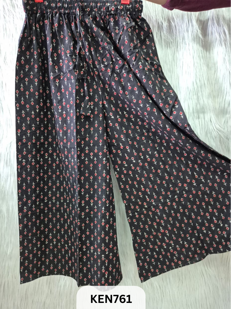 COTTON NATURAL PROCESS PALAZO (22-40INCH)