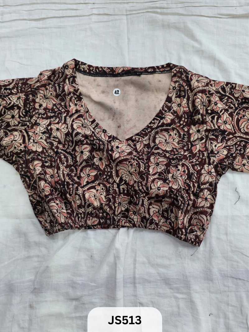 Kalamkari Stitched Blouse - 42