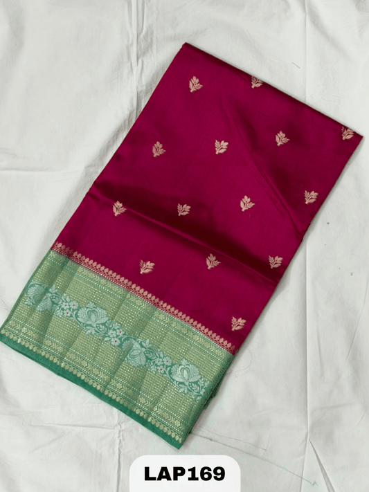 BANARAS KORA DUPION SILK SARE