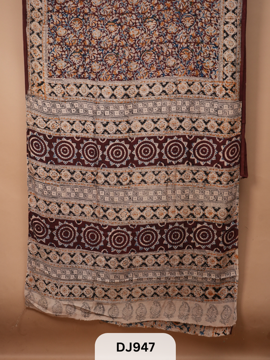MODAL KALAMKARI SAREE