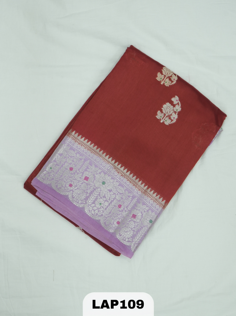 Banaras kora dupion silk saree