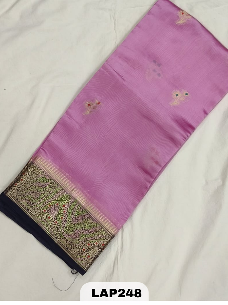 Banaras kora dupion silk saree