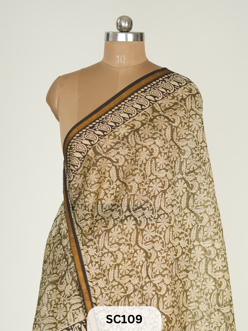 CHANDERI SILK SAREE