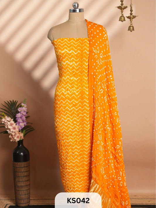 BANDHINI SALWAR SUIT - 2PC SUIT