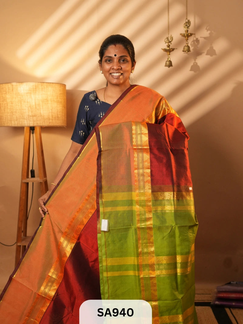 PURE HANDLOOM SILK COTTON SAREE