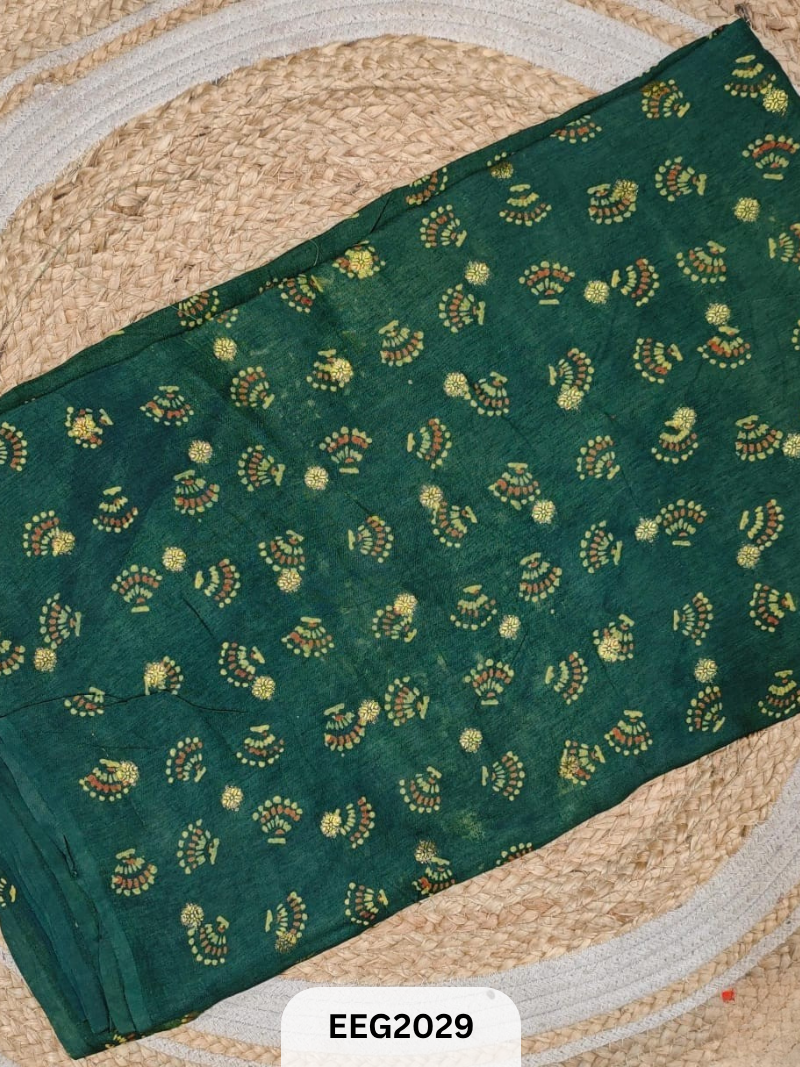 DOLA SILK AJRAKH FABRIC-1MTR