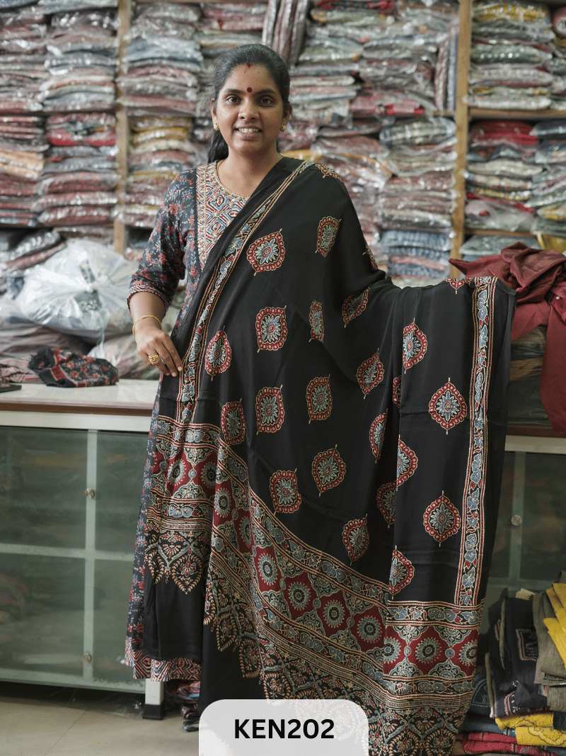 MODAL AJRAKH NATURAL PROCESS DUPPATA