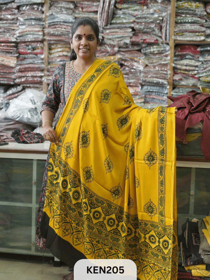 MODAL AJRAKH NATURAL PROCESS DUPPATA