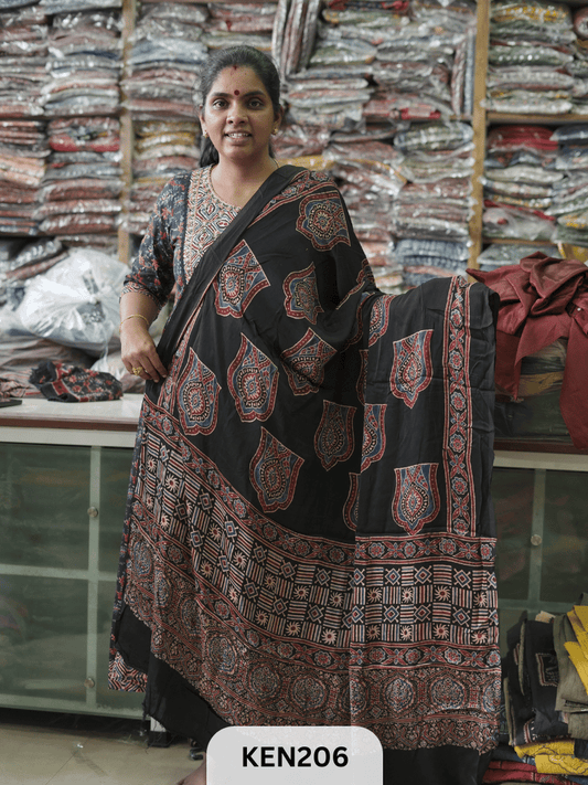 MODAL AJRAKH NATURAL PROCESS DUPPATA
