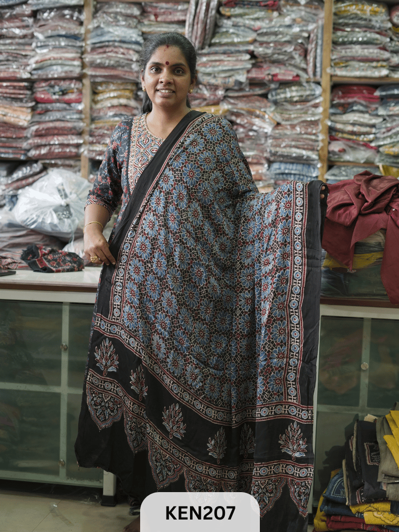 MODAL AJRAKH NATURAL PROCESS DUPPATA