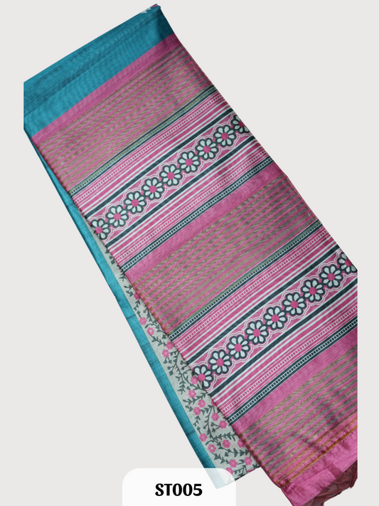 Semi Tussar Saree