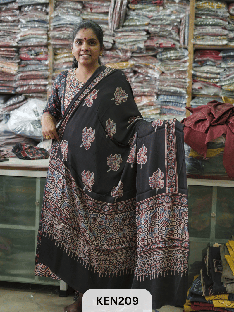 MODAL AJRAKH NATURAL PROCESS DUPPATA