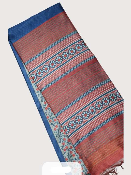 Semi Tussar Saree