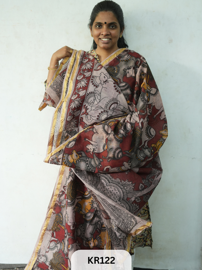 KALAMKARI KOTA SAREE