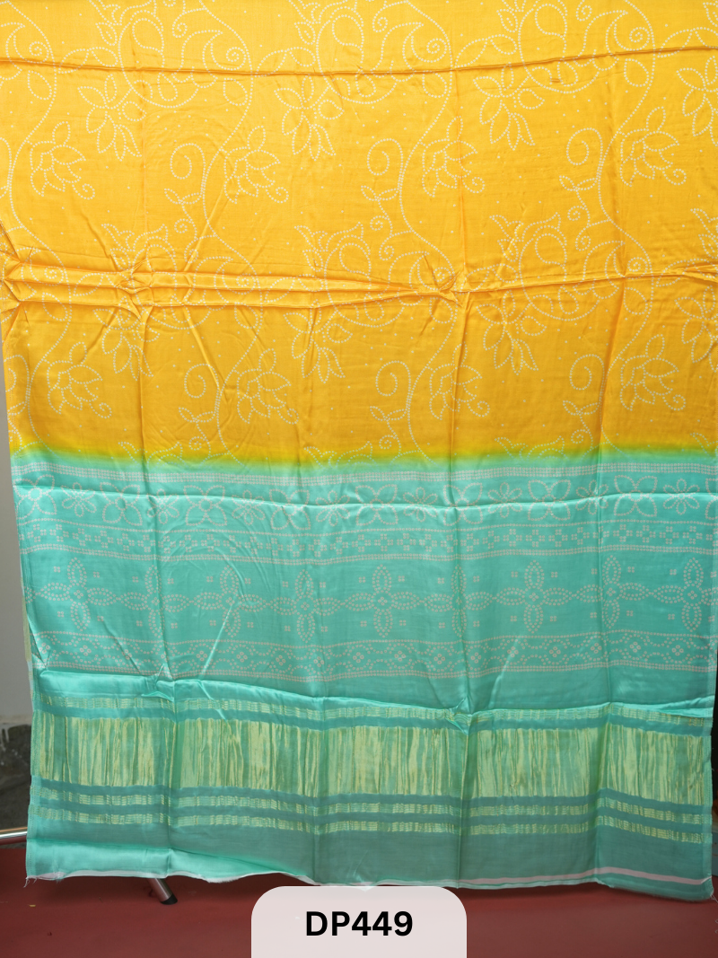 Gaji Silk with Lagidi patta Dupatta