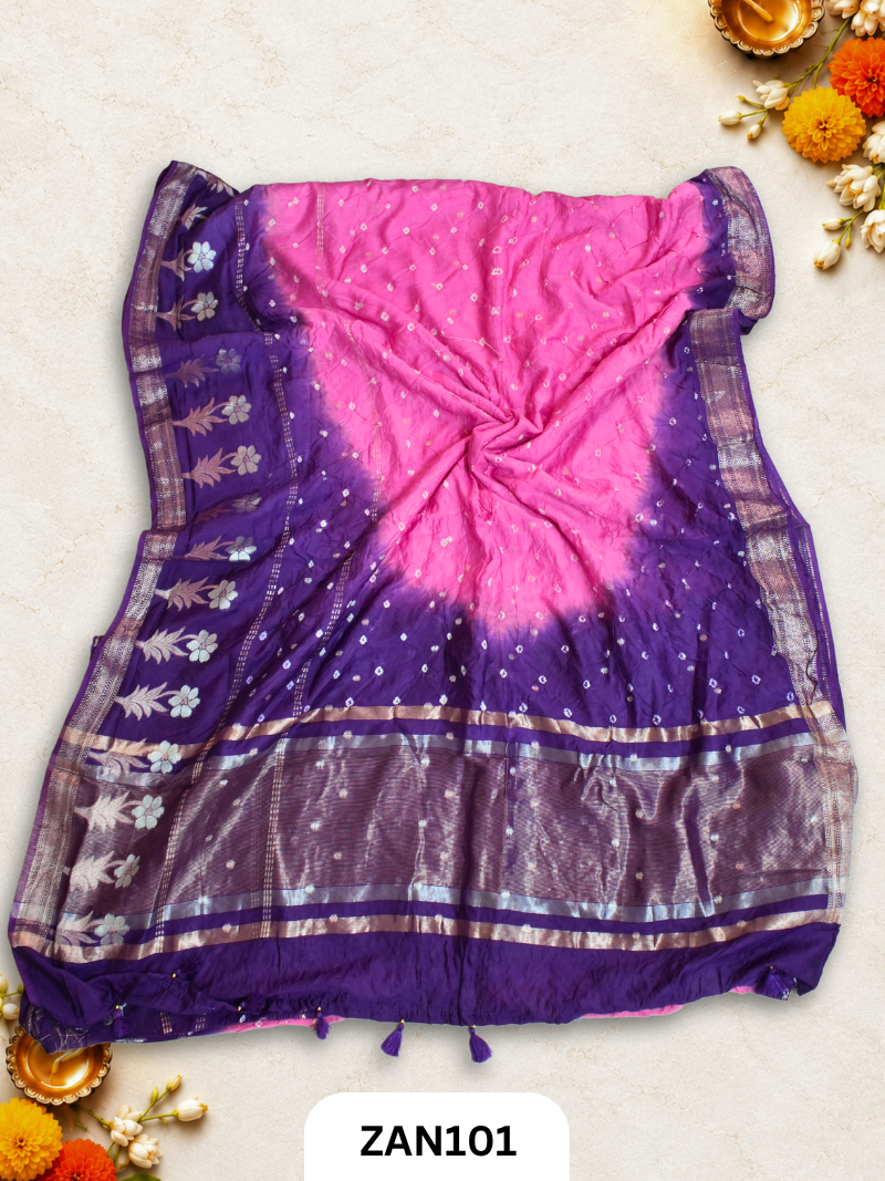 BANARASI BANDHINI TIE AND DYE