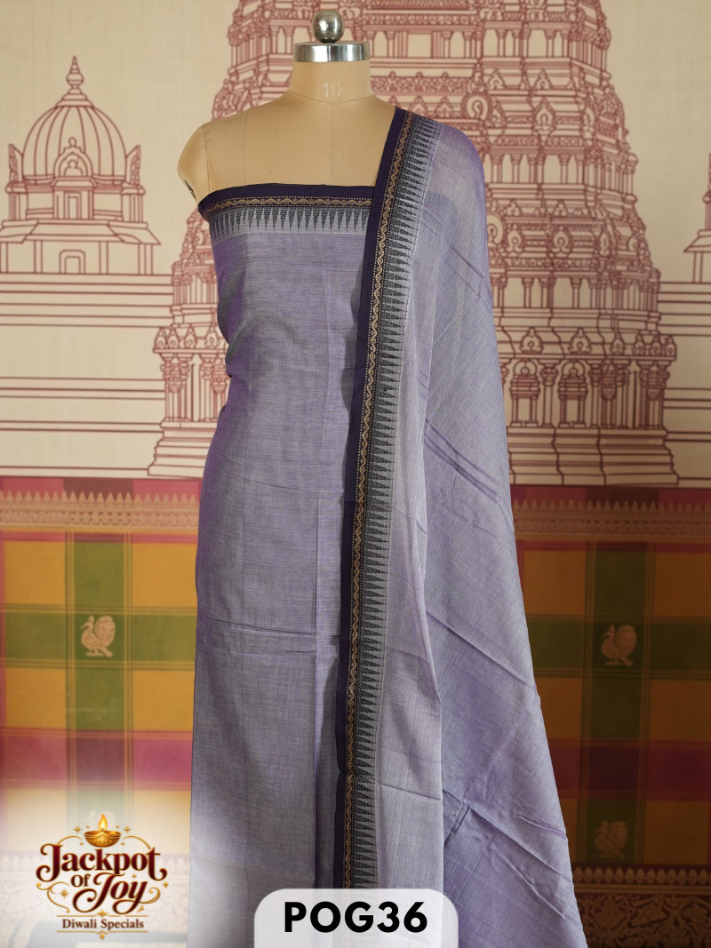 Narayanpet 2 Pcs salwar set-Top-4.50 mtr