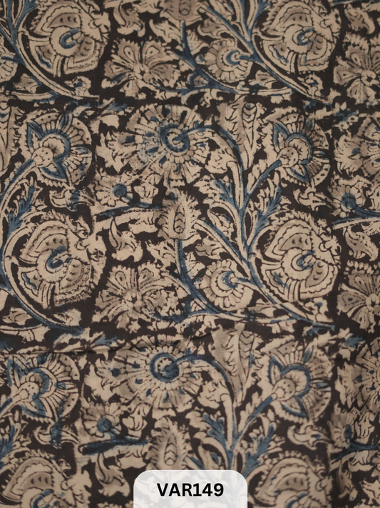 KALAMKARI HANDBLOCK PRINT- FABRIC -1mtr