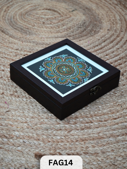 ROGAN ART PAINTINGS PATCHS GIFT BOX