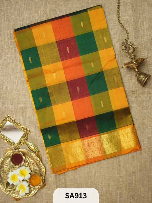 PURE HANDLOOM SILK COTTON SAREE
