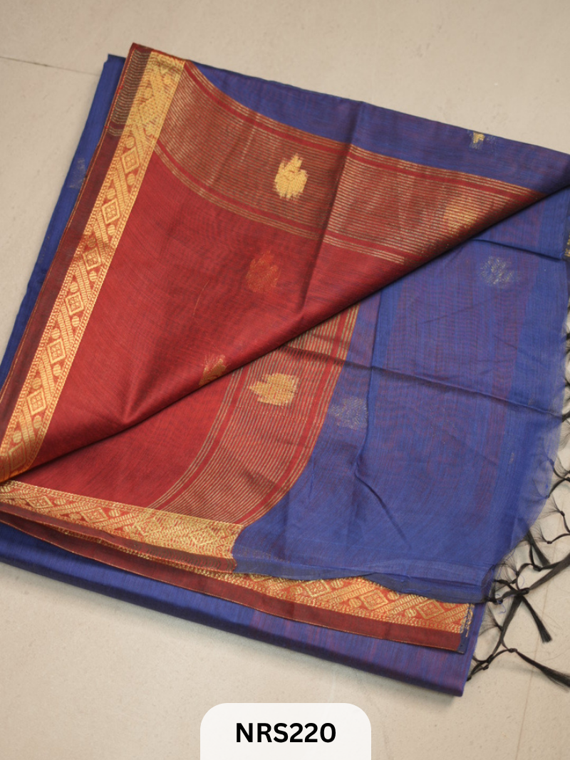 CHANDERI INSPIRED MAHESWARI SAREE