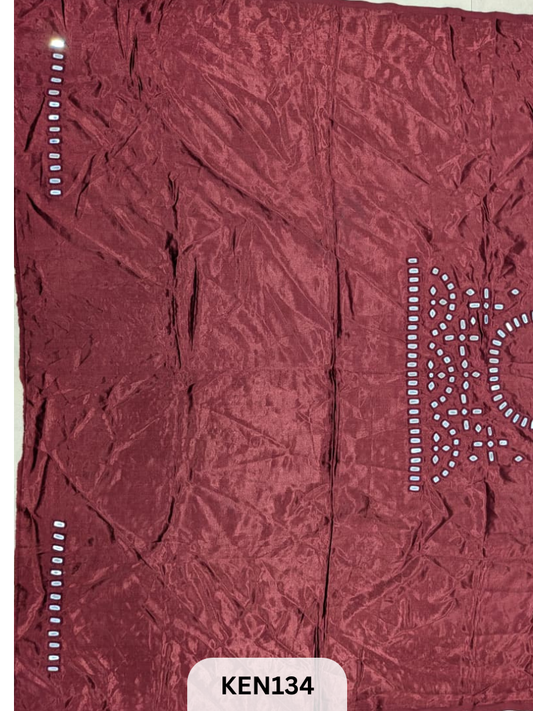 MUSHRU KUTCH MIRROR BLOUSE