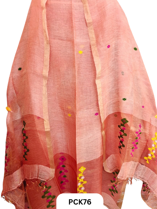 Pure Linen silk Salwar 2pcs Set