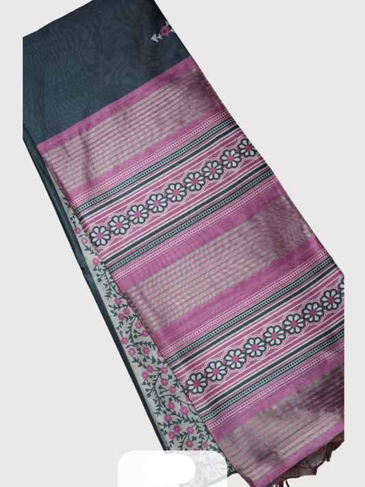 Semi Tussar Saree