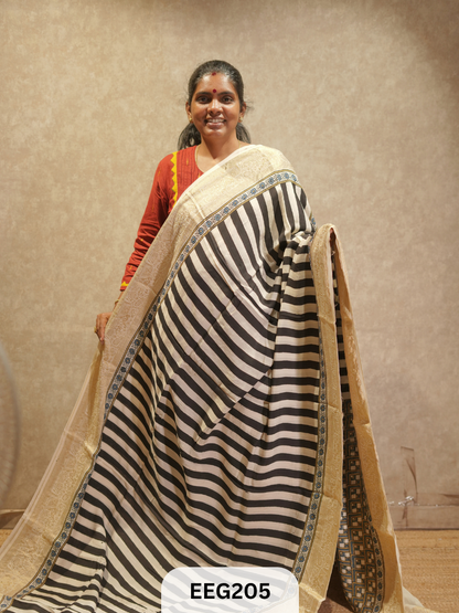 AJRAKH DOLA SILK SAREE