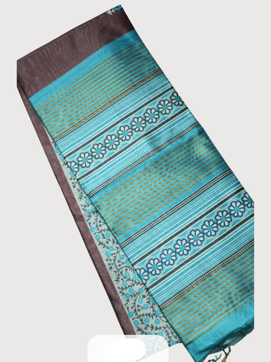 Semi Tussar Saree