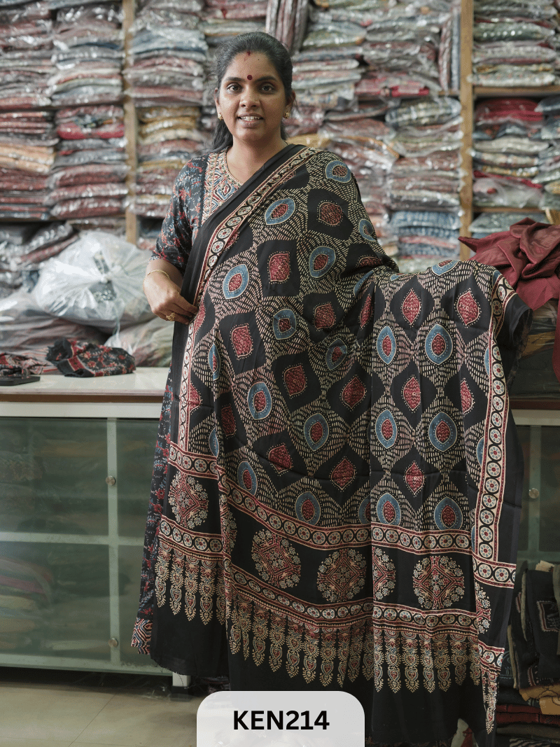 MODAL AJRAKH NATURAL PROCESS DUPPATA