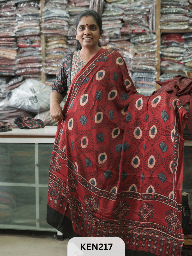 MODAL AJRAKH NATURAL PROCESS DUPPATA