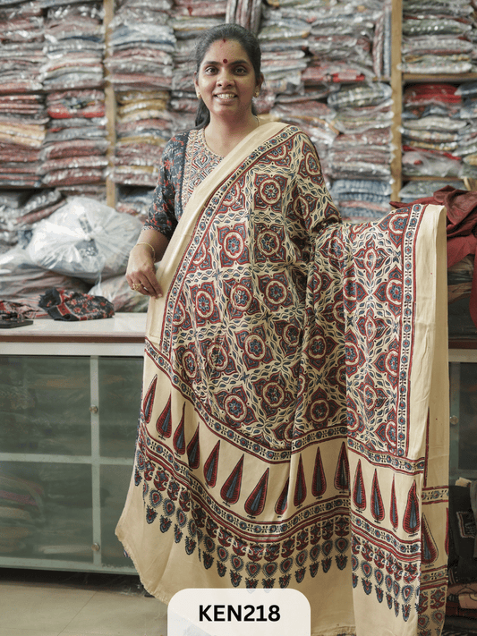 MODAL AJRAKH NATURAL PROCESS DUPPATA