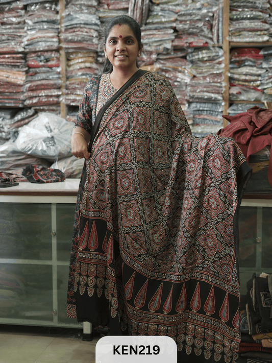 MODAL AJRAKH NATURAL PROCESS DUPPATA