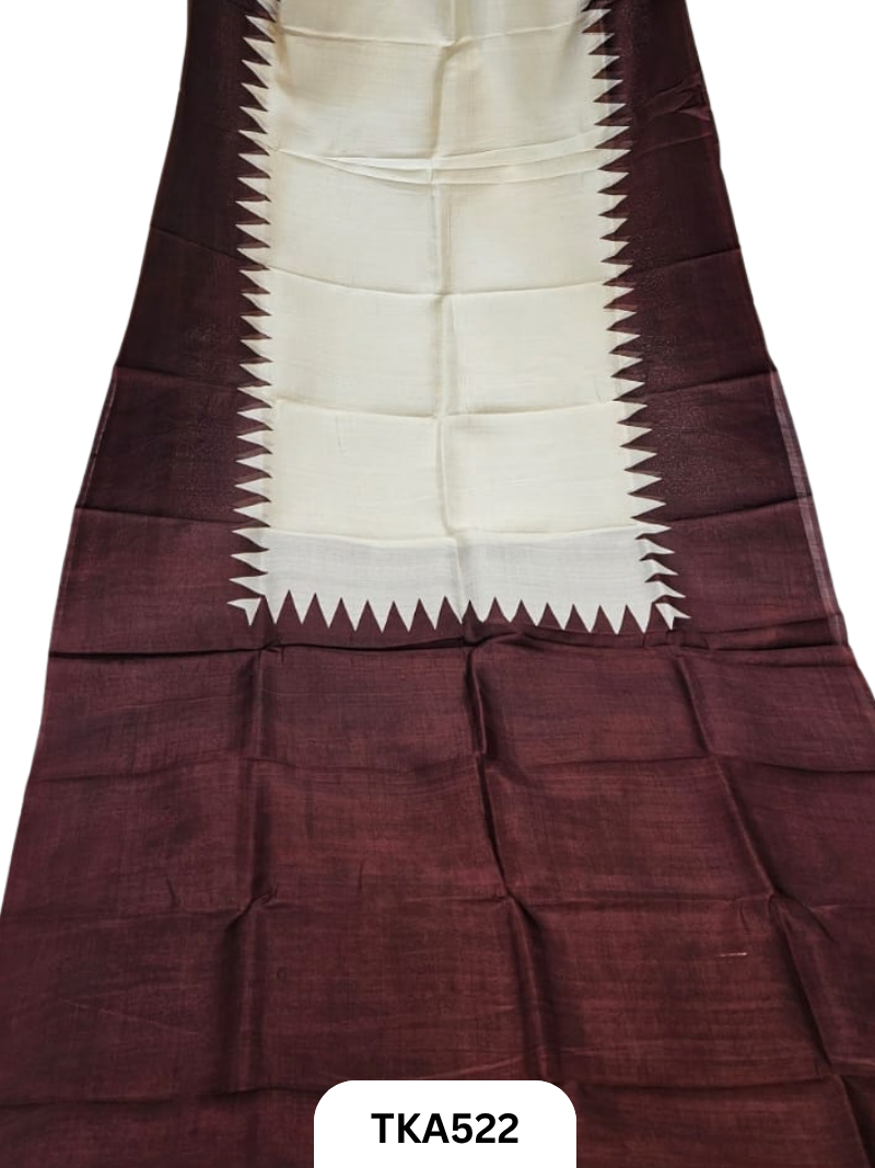 Murshidabad Silk Block Printing Saree