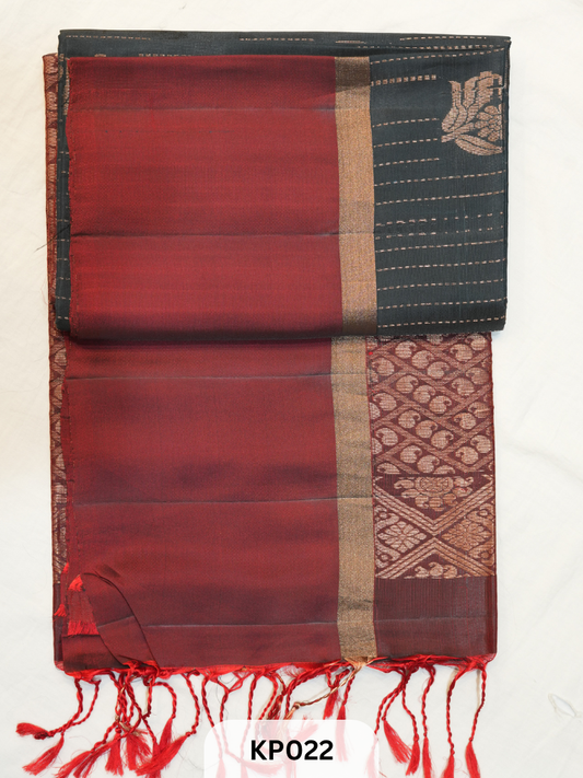Semi Soft Silk Kanchipuram Saree