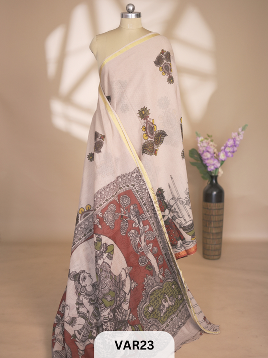 KALAMKARI KOTA SAREE