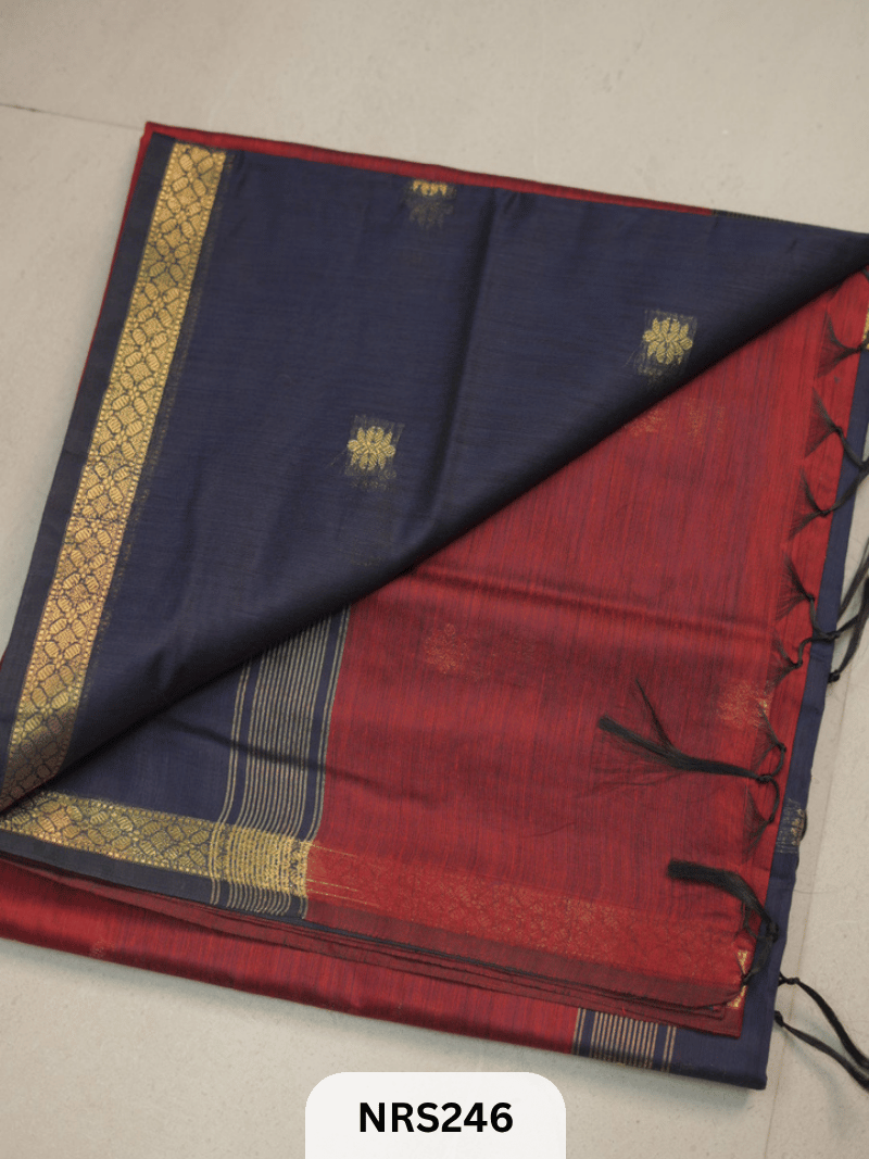 CHANDERI INSPIRED MAHESWARI SAREE