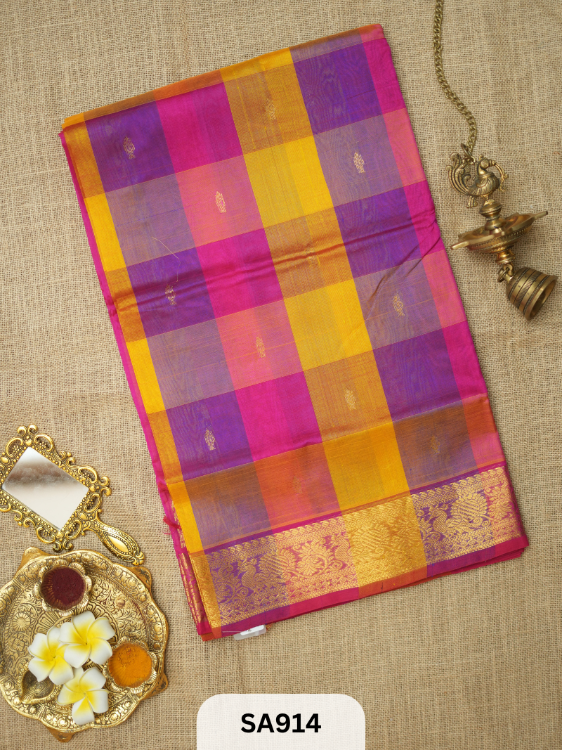 PURE HANDLOOM SILK COTTON SAREE