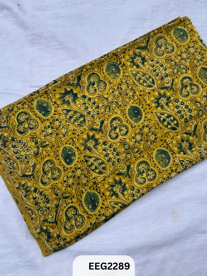 MASHRU AJRAKH FABRIC  PRINT-1 MTR