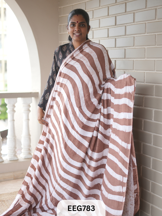 BATIK PRINT MODAL SAREE