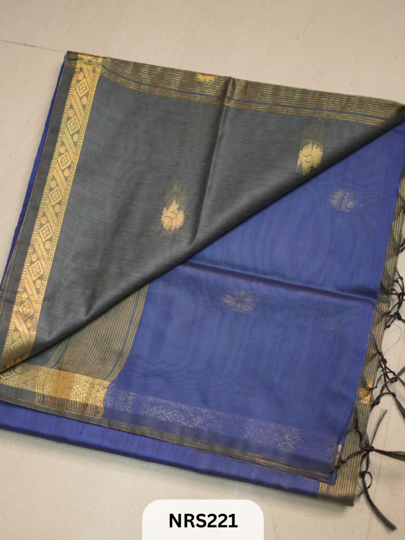 CHANDERI INSPIRED MAHESWARI SAREE