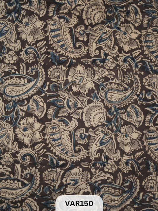 KALAMKARI HANDBLOCK PRINT- FABRIC -1mtr